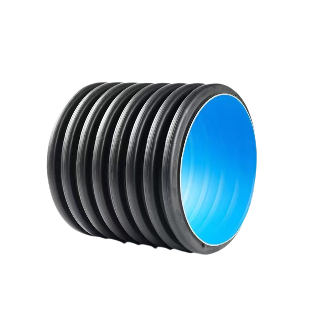  HDPE Double Wall Corrugated Sewage Pipe